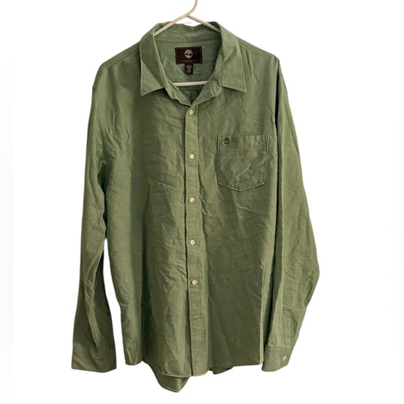 Men's Timberland  Button-Up Shirt - Picture 1 of 7